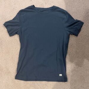 Vuori Gray Dark Green Sleeve Tee